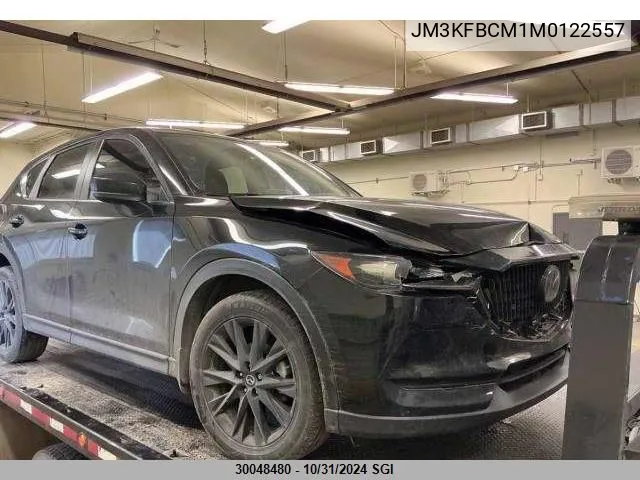 2021 Mazda Cx-5 Touring VIN: JM3KFBCM1M0122557 Lot: 30048480