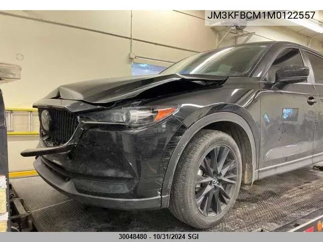 2021 Mazda Cx-5 Touring VIN: JM3KFBCM1M0122557 Lot: 30048480