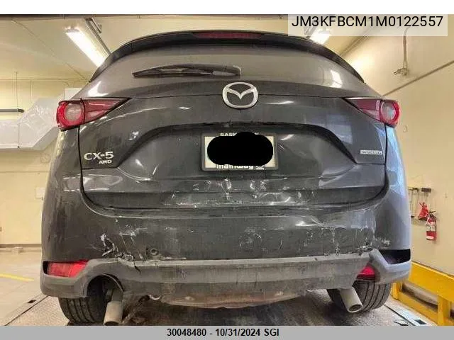 2021 Mazda Cx-5 Touring VIN: JM3KFBCM1M0122557 Lot: 30048480