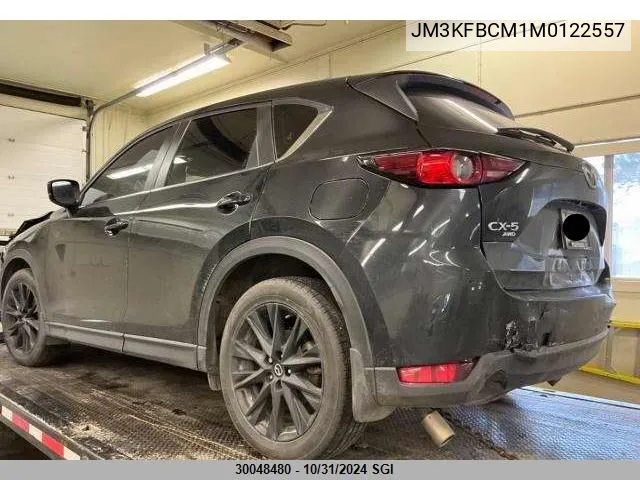 2021 Mazda Cx-5 Touring VIN: JM3KFBCM1M0122557 Lot: 30048480