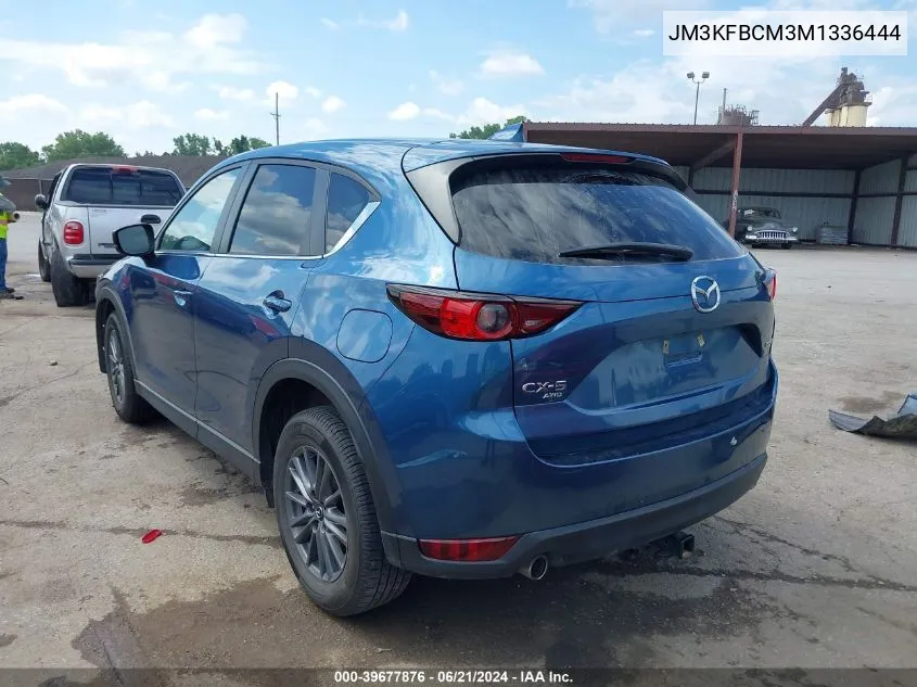 2021 Mazda Cx-5 Touring VIN: JM3KFBCM3M1336444 Lot: 39677876