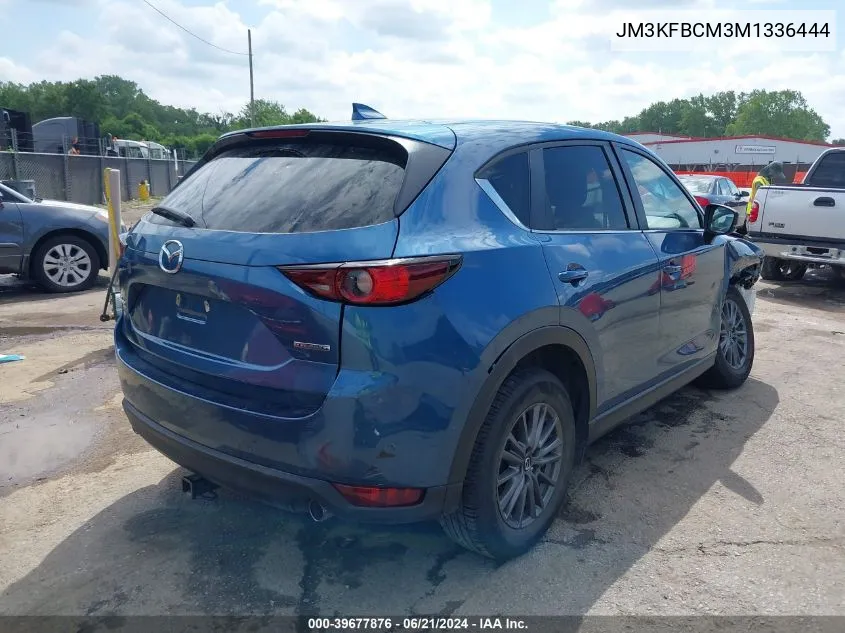 2021 Mazda Cx-5 Touring VIN: JM3KFBCM3M1336444 Lot: 39677876