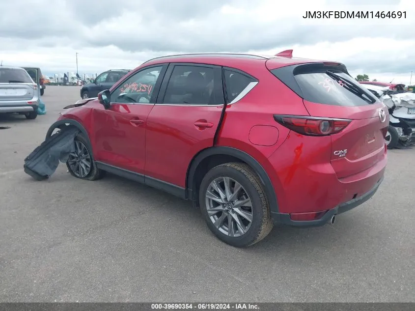 2021 Mazda Cx-5 Grand Touring VIN: JM3KFBDM4M1464691 Lot: 39690354