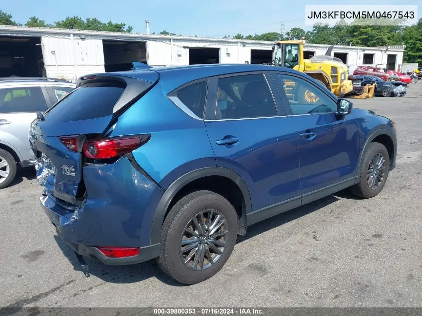 JM3KFBCM5M0467543 2021 Mazda Cx-5 Touring