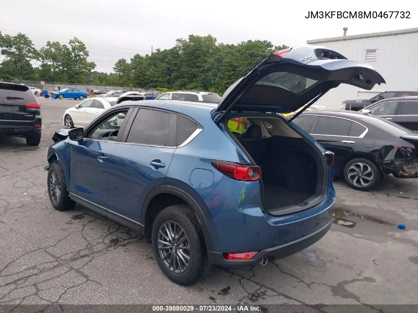 2021 Mazda Cx-5 Touring VIN: JM3KFBCM8M0467732 Lot: 39880029