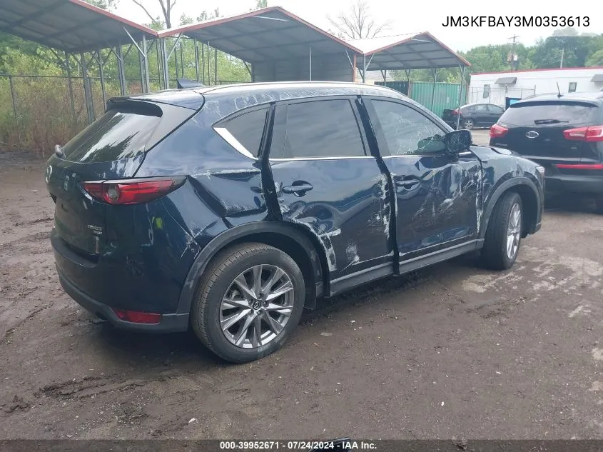 JM3KFBAY3M0353613 2021 Mazda Cx-5 Grand Touring Reserve