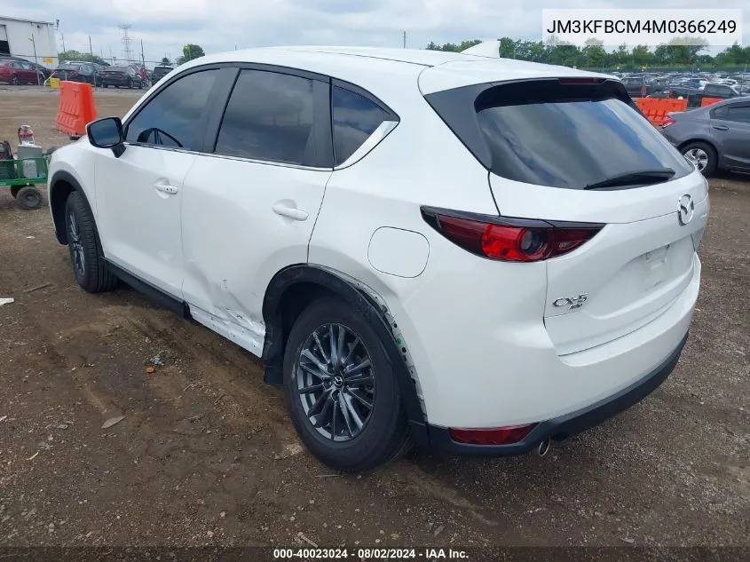 2021 Mazda Cx-5 Touring VIN: JM3KFBCM4M0366249 Lot: 40023024