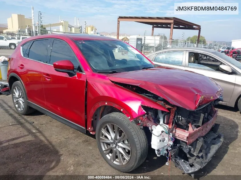 2021 Mazda Cx-5 Grand Touring VIN: JM3KFBDM8M0484769 Lot: 40059464