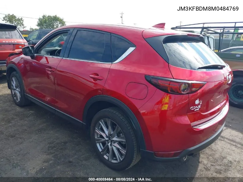 2021 Mazda Cx-5 Grand Touring VIN: JM3KFBDM8M0484769 Lot: 40059464