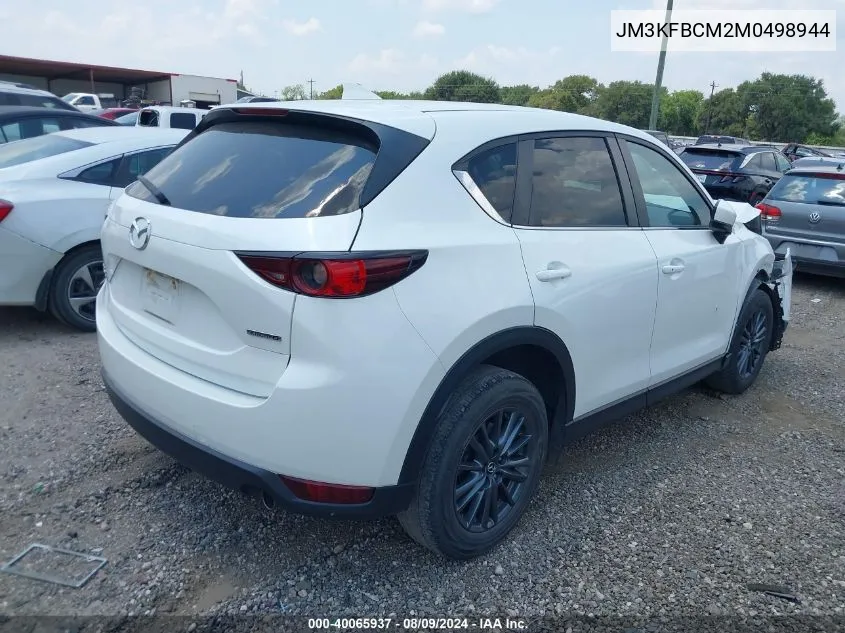 2021 Mazda Cx-5 Touring VIN: JM3KFBCM2M0498944 Lot: 40065937