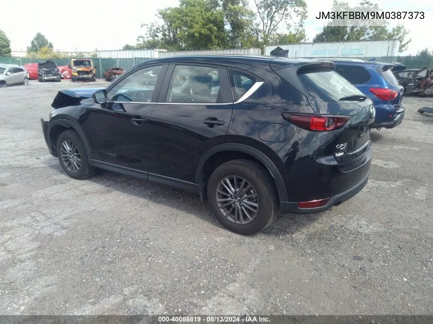 2021 Mazda Cx-5 Sport VIN: JM3KFBBM9M0387373 Lot: 40086819