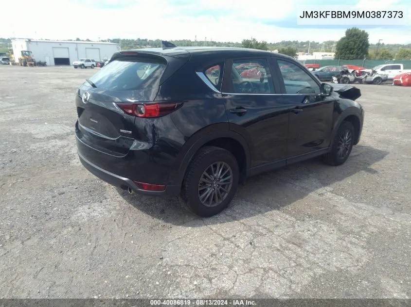 2021 Mazda Cx-5 Sport VIN: JM3KFBBM9M0387373 Lot: 40086819