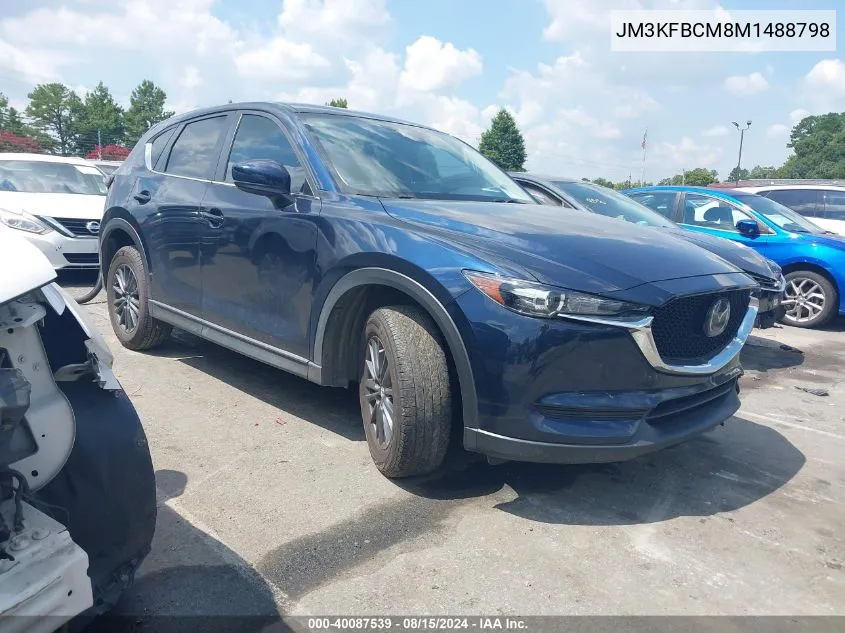 2021 Mazda Cx-5 Touring VIN: JM3KFBCM8M1488798 Lot: 40087539