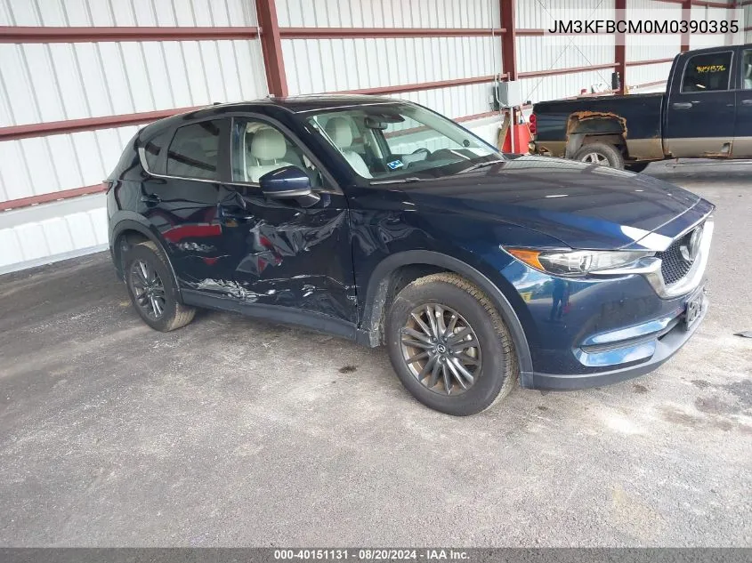 2021 Mazda Cx-5 Touring VIN: JM3KFBCM0M0390385 Lot: 40151131