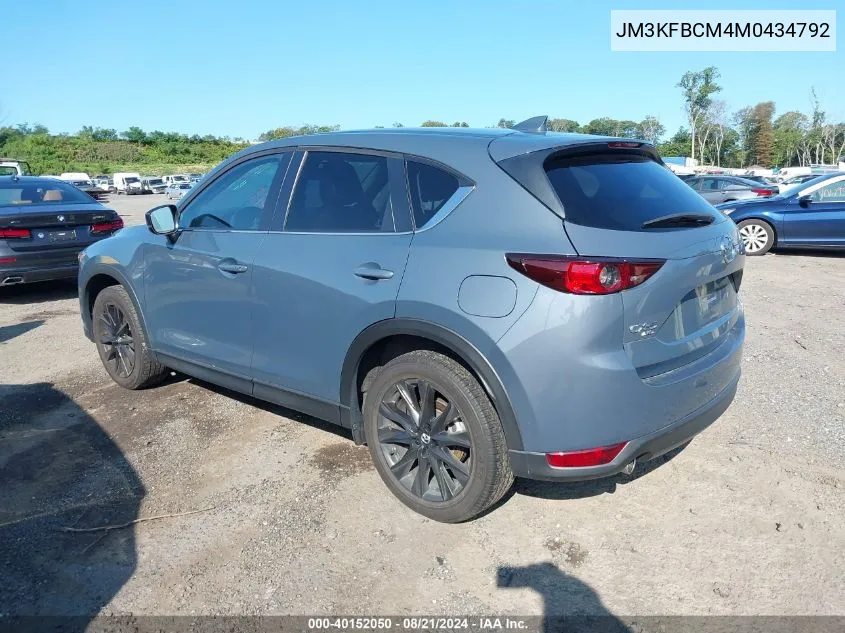 2021 Mazda Cx-5 Touring VIN: JM3KFBCM4M0434792 Lot: 40152050