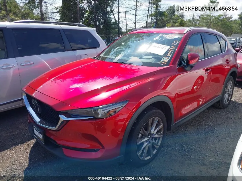 2021 Mazda Cx-5 Grand Touring VIN: JM3KFBDM4M0456354 Lot: 40164422