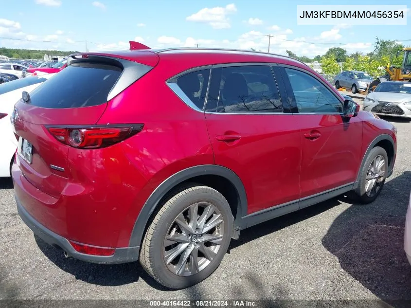 2021 Mazda Cx-5 Grand Touring VIN: JM3KFBDM4M0456354 Lot: 40164422