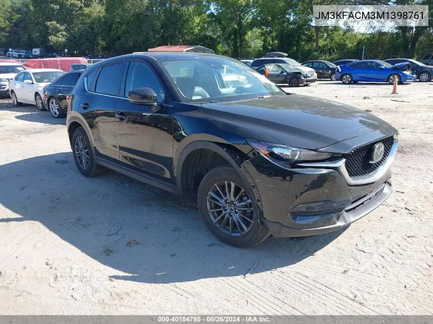 2021 Mazda Cx-5 Touring VIN: JM3KFACM3M1398761 Lot: 40184795