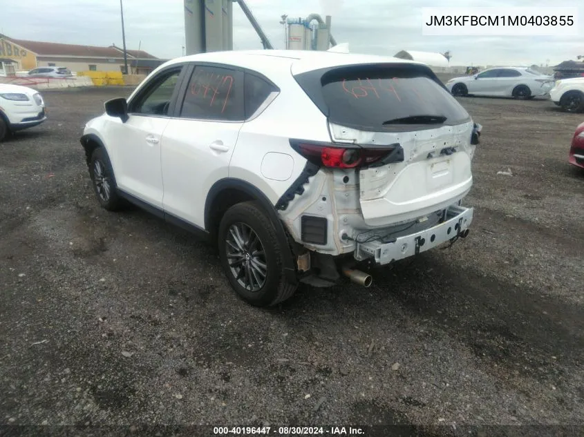 JM3KFBCM1M0403855 2021 Mazda Cx-5 Touring