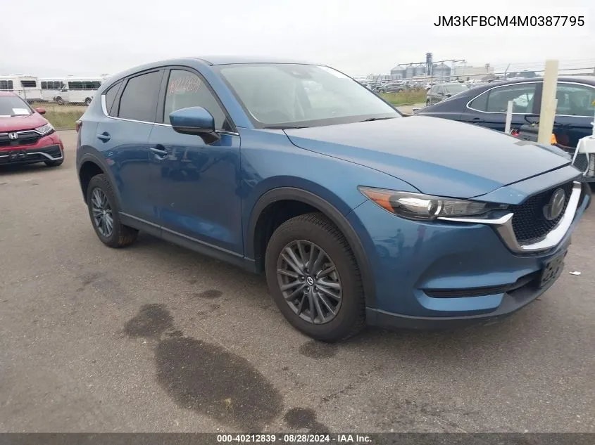 2021 Mazda Cx-5 Touring VIN: JM3KFBCM4M0387795 Lot: 40212839