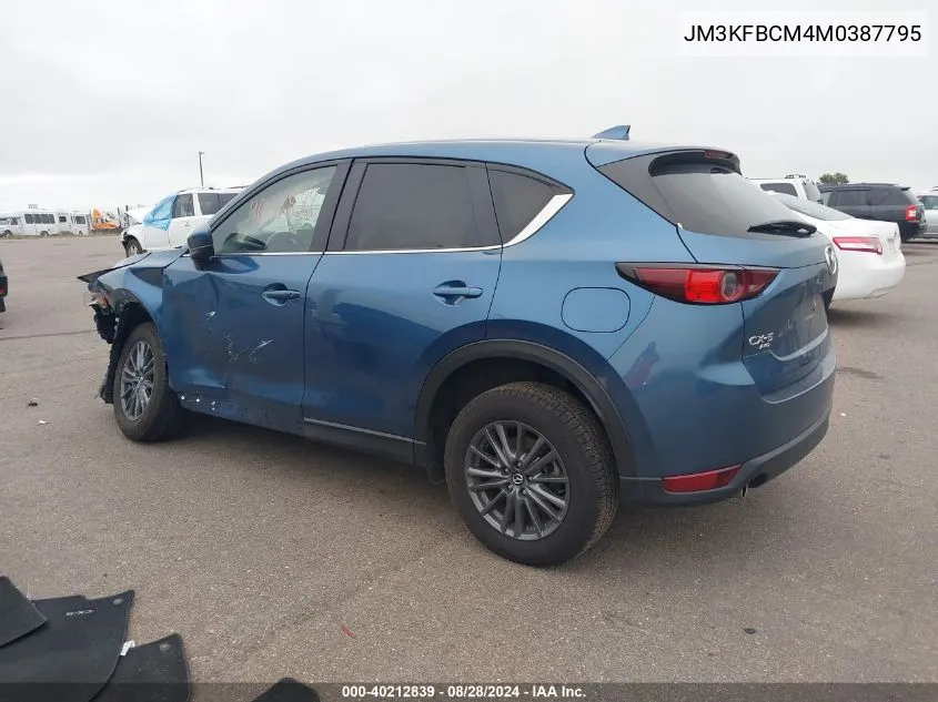 2021 Mazda Cx-5 Touring VIN: JM3KFBCM4M0387795 Lot: 40212839