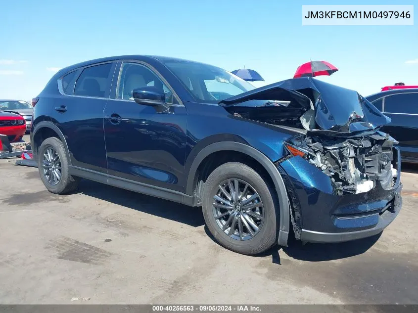 2021 Mazda Cx-5 Touring VIN: JM3KFBCM1M0497946 Lot: 40256563