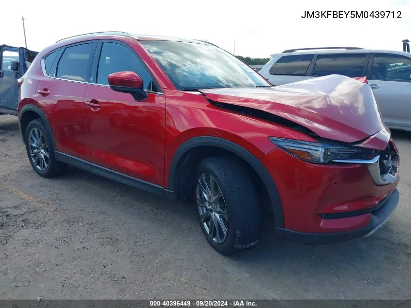 2021 Mazda Cx-5 Signature VIN: JM3KFBEY5M0439712 Lot: 40396449