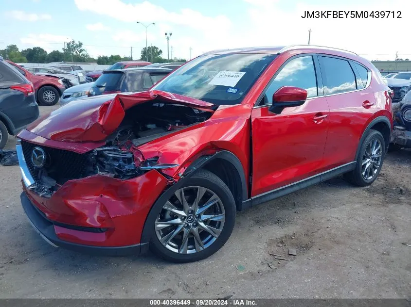 2021 Mazda Cx-5 Signature VIN: JM3KFBEY5M0439712 Lot: 40396449