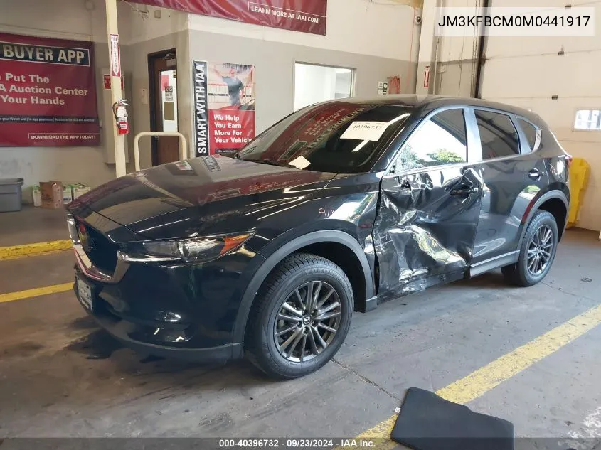 2021 Mazda Cx-5 Touring VIN: JM3KFBCM0M0441917 Lot: 40396732