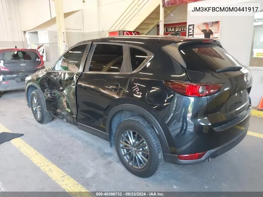 2021 Mazda Cx-5 Touring VIN: JM3KFBCM0M0441917 Lot: 40396732