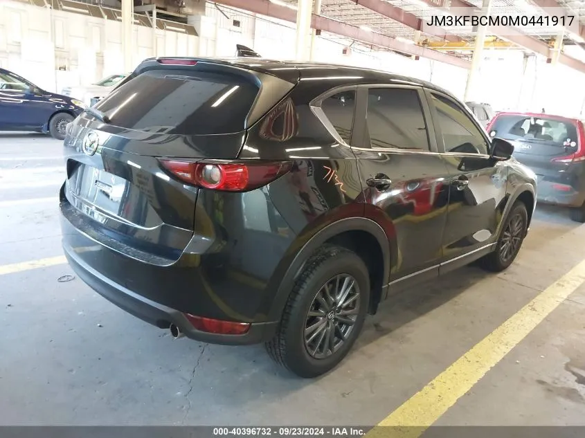 2021 Mazda Cx-5 Touring VIN: JM3KFBCM0M0441917 Lot: 40396732