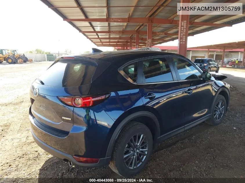 JM3KFACM2M1305759 2021 Mazda Cx-5 Touring