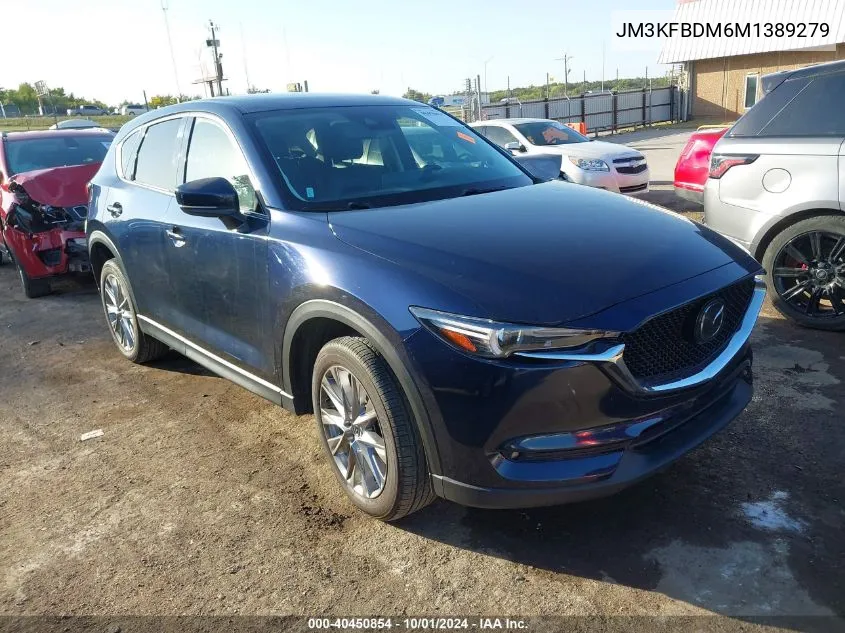 2021 Mazda Cx-5 Grand Touring VIN: JM3KFBDM6M1389279 Lot: 40450854