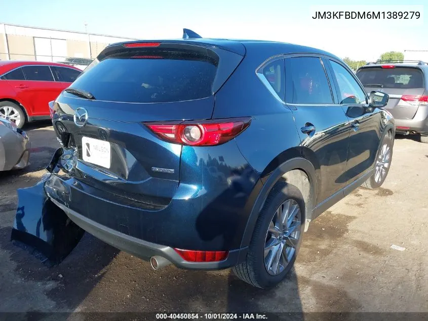 2021 Mazda Cx-5 Grand Touring VIN: JM3KFBDM6M1389279 Lot: 40450854