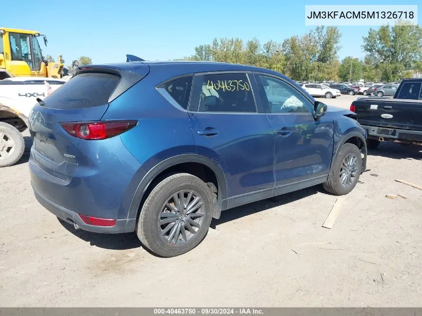 JM3KFACM5M1326718 2021 Mazda Cx-5 Touring