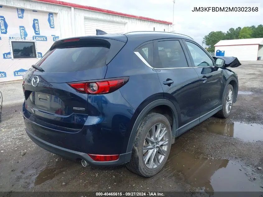 2021 Mazda Cx-5 Grand Touring VIN: JM3KFBDM2M0302368 Lot: 40465615