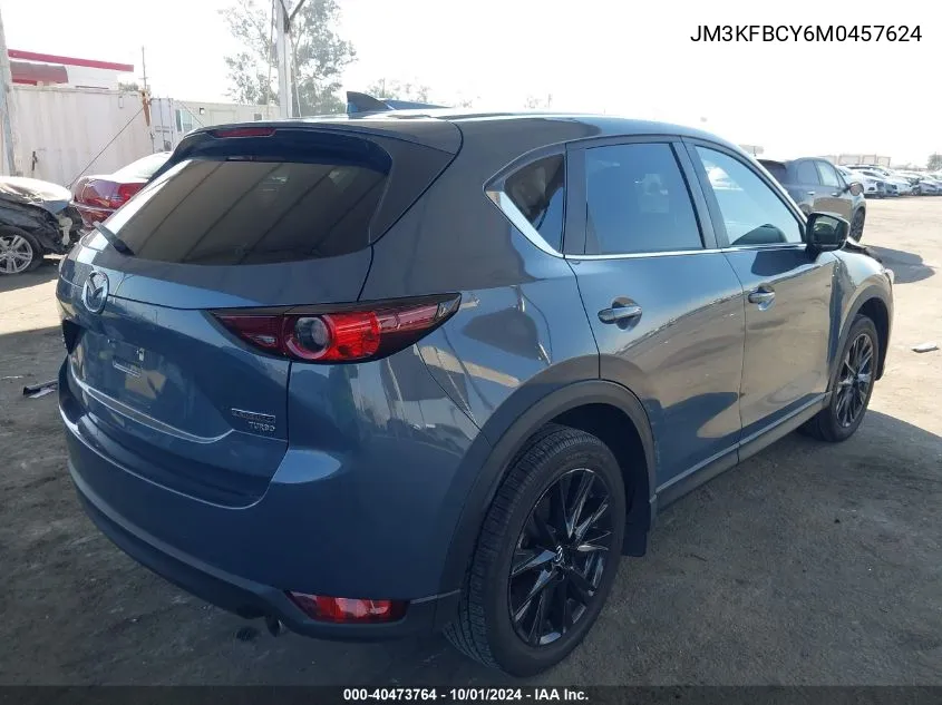 2021 Mazda Cx-5 Carbon Edition VIN: JM3KFBCY6M0457624 Lot: 40473764