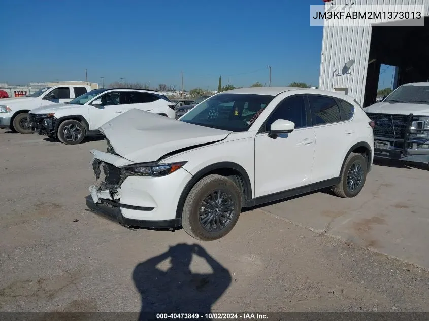 2021 Mazda Cx-5 Sport VIN: JM3KFABM2M1373013 Lot: 40473849