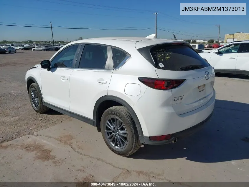 2021 Mazda Cx-5 Sport VIN: JM3KFABM2M1373013 Lot: 40473849