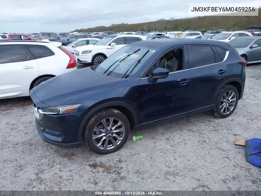 2021 Mazda Cx-5 Signature VIN: JM3KFBEY6M0459256 Lot: 40485965