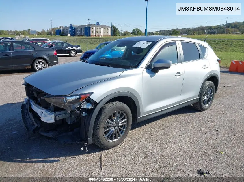 2021 Mazda Cx-5 Touring VIN: JM3KFBCM8M0348014 Lot: 40492290