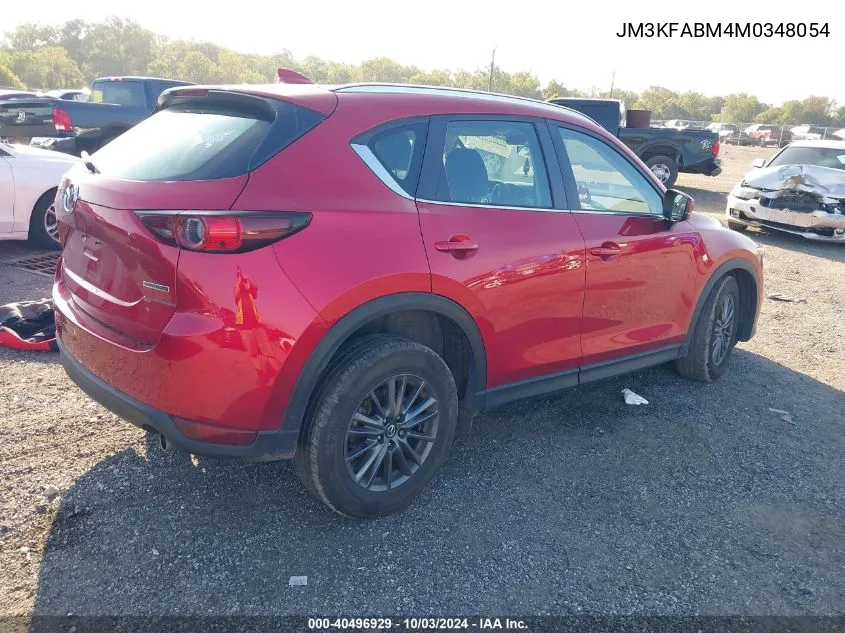 2021 Mazda Cx-5 Sport VIN: JM3KFABM4M0348054 Lot: 40496929