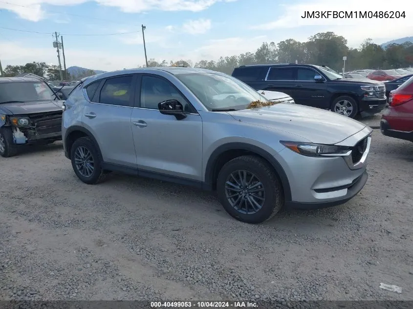 2021 Mazda Cx-5 Touring VIN: JM3KFBCM1M0486204 Lot: 40499053