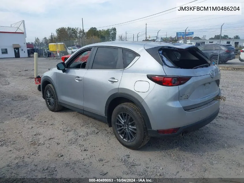 2021 Mazda Cx-5 Touring VIN: JM3KFBCM1M0486204 Lot: 40499053