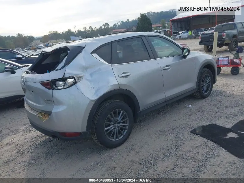 2021 Mazda Cx-5 Touring VIN: JM3KFBCM1M0486204 Lot: 40499053