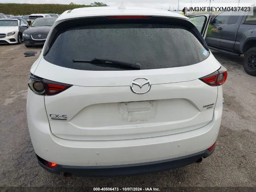 JM3KFBEYXM0437423 2021 Mazda Cx-5 Signature