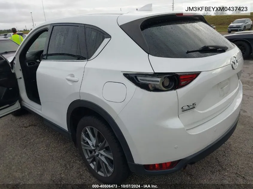 JM3KFBEYXM0437423 2021 Mazda Cx-5 Signature