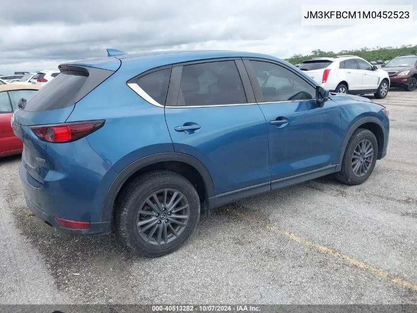 2021 Mazda Cx-5 Touring VIN: JM3KFBCM1M0452523 Lot: 40513282