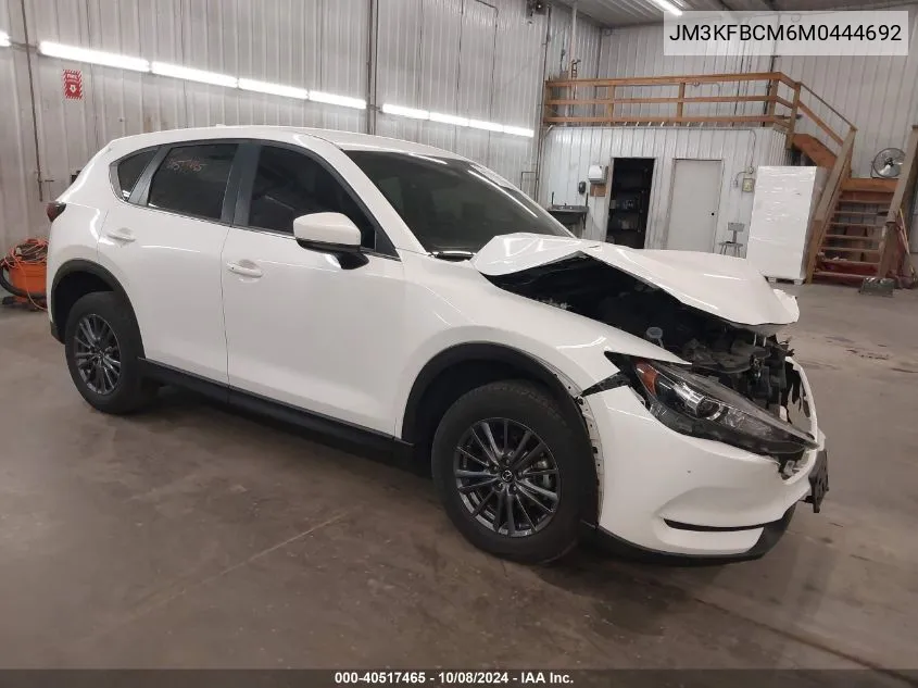 2021 Mazda Cx-5 Touring VIN: JM3KFBCM6M0444692 Lot: 40517465