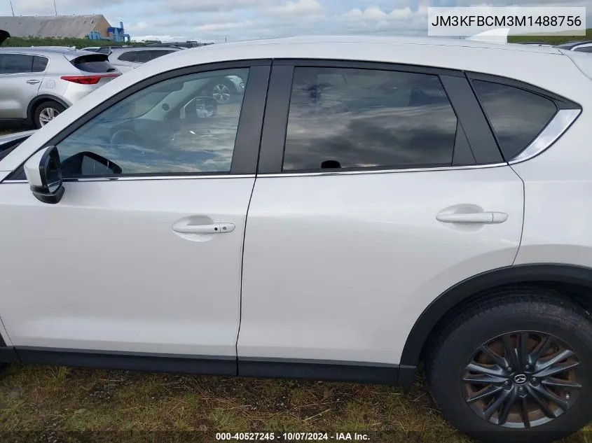 2021 Mazda Cx-5 Touring VIN: JM3KFBCM3M1488756 Lot: 40527245